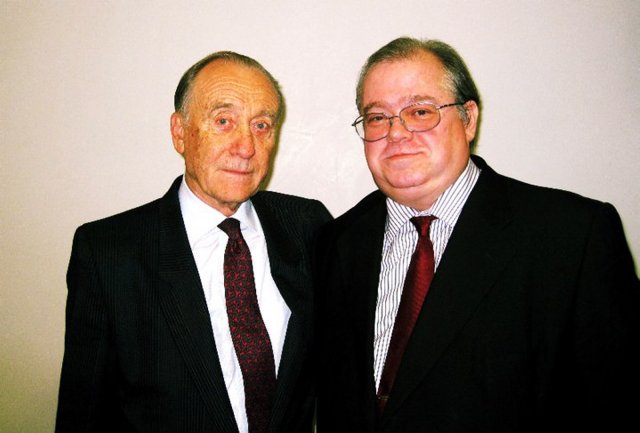 Con Rodion Schedrin. Valladolid. Marzo 2009 